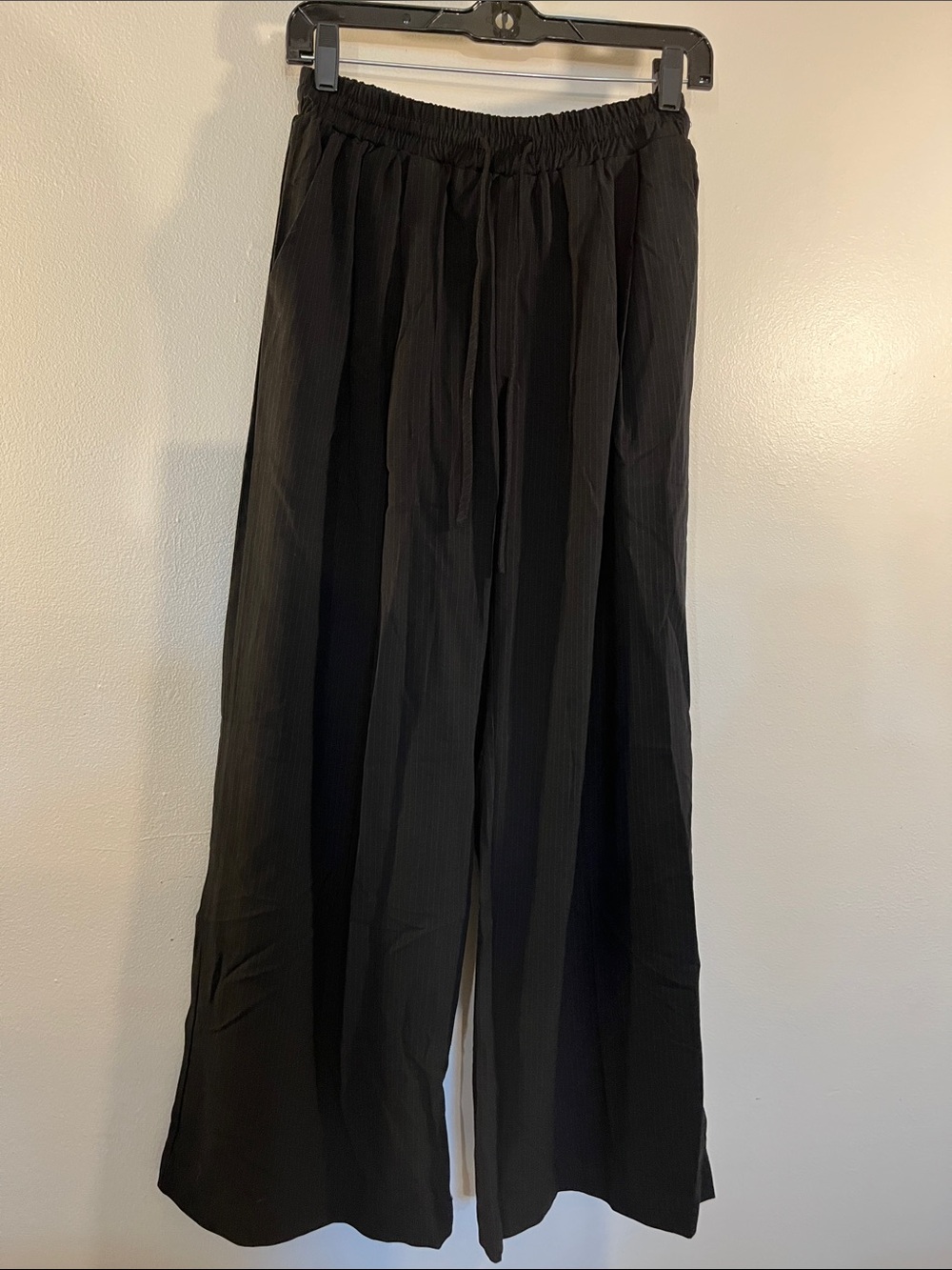 Cotton On Black Wide-Leg Drawstring Pants